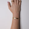 Crown Cuff 18ct Yellow Gold Plated