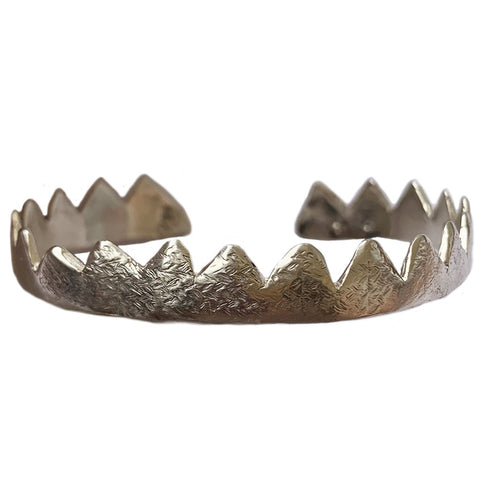 Crown Cuff Sterling Silver